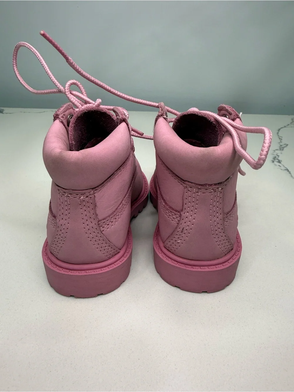 Timberland Premium TD Size 5C Pink Classic Waterproof Boot A52FB